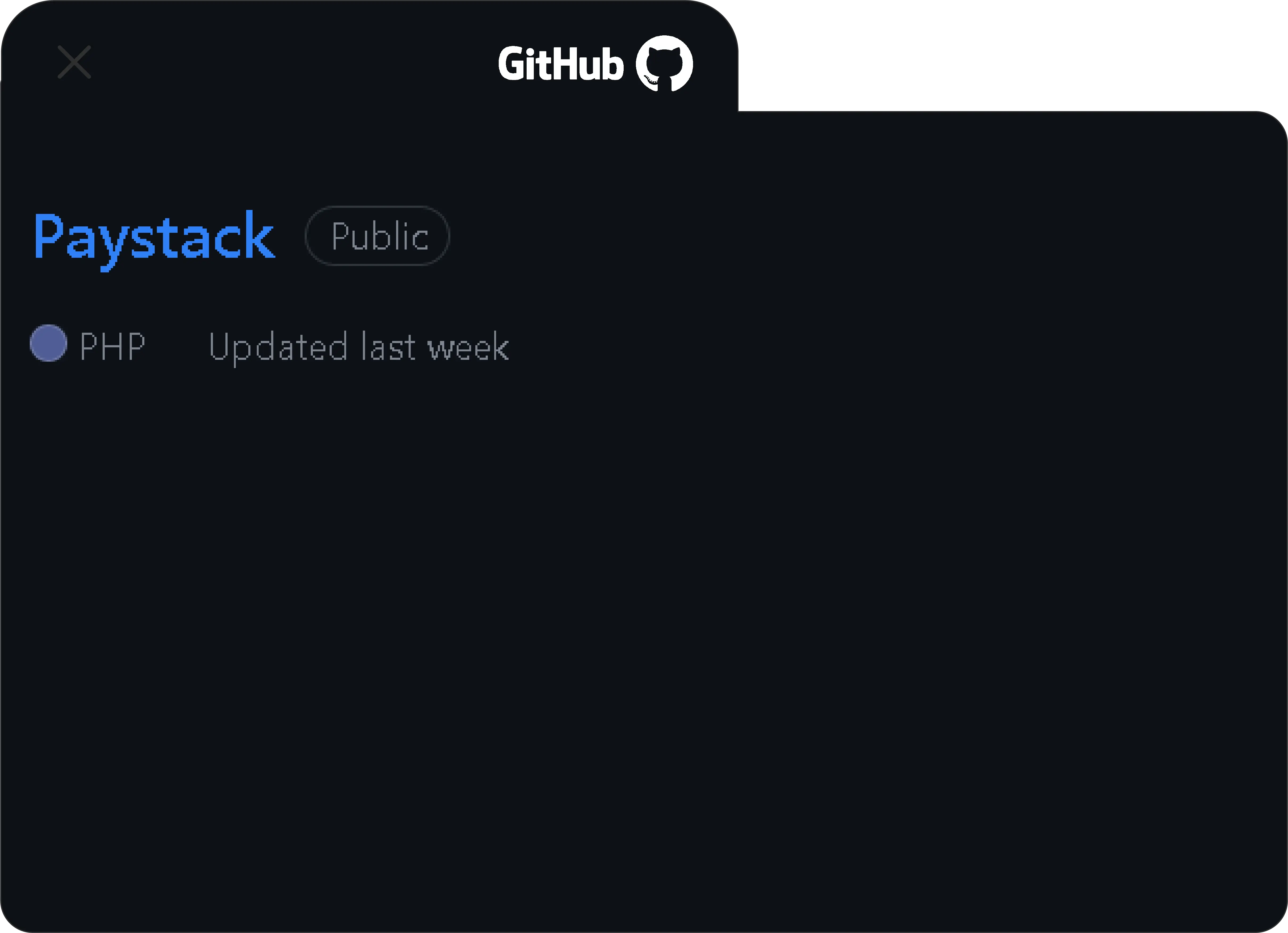 Github pay stack